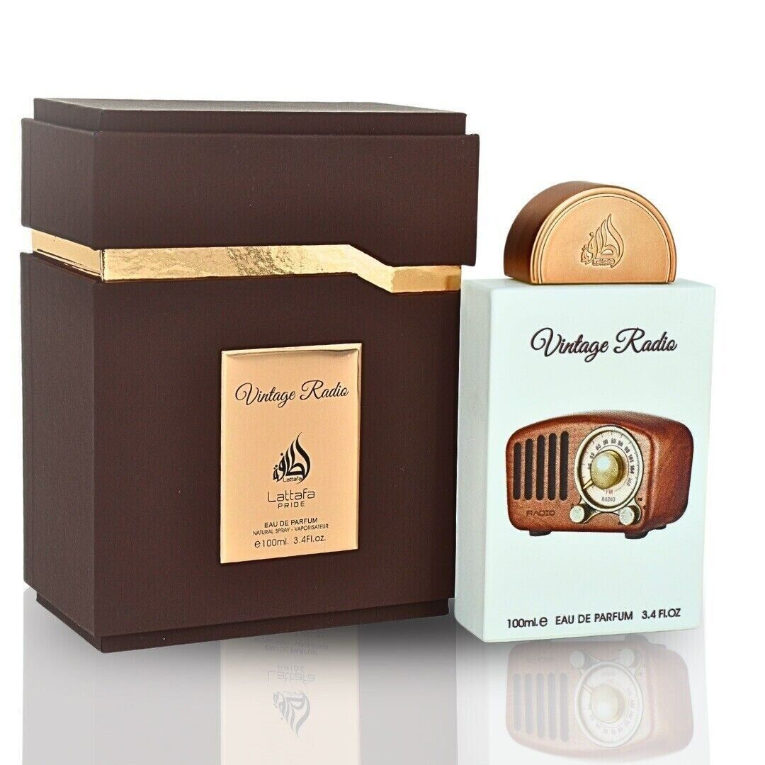 Lattafa Pride Vintage Radio EDP 100ml — buy original perfume in Nigeria from Jes Perfumes